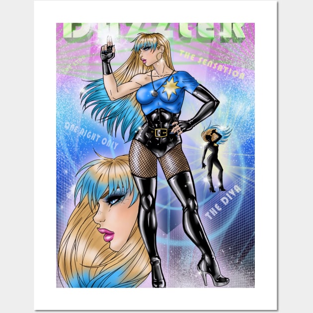 The Dazzler Wall Art by Crimzonartz